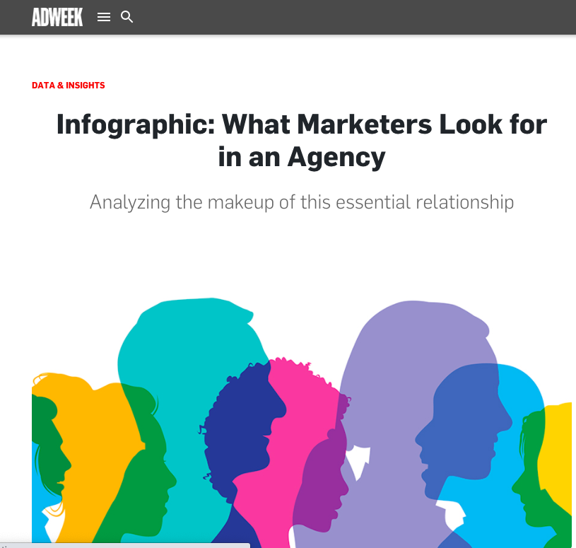 Infographic: What Marketers Look for in an Agency – AdWeek