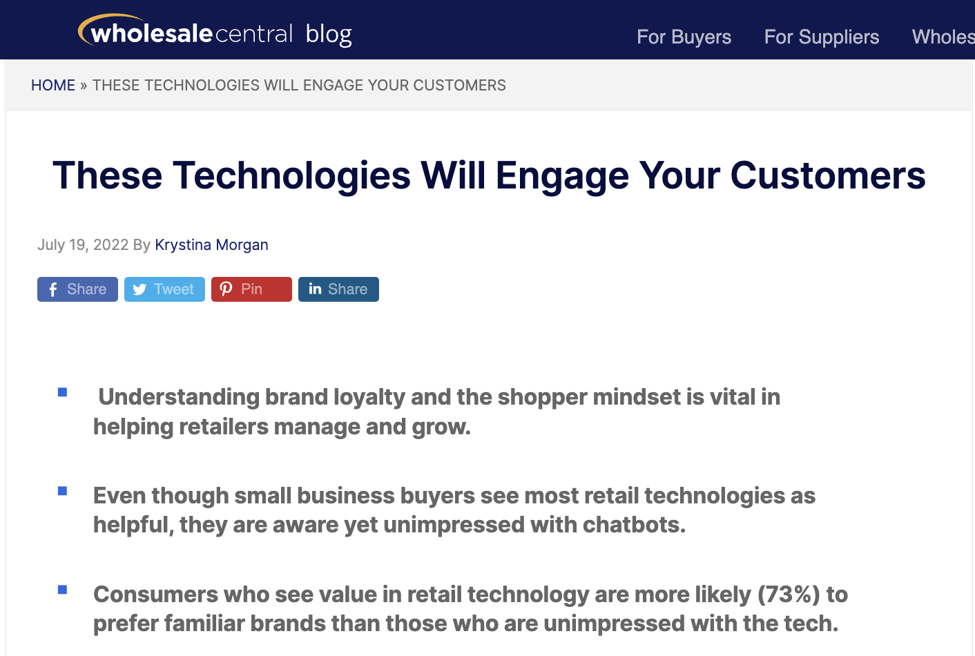 These Technologies Will Engage Your Customers – WholesaleCentral.com Blog